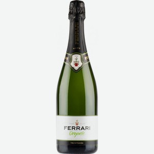Вино игристое белое брют «Ferrari Organic Brut»