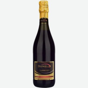 Вино игристое красное сладкое «Donelli Lambrusco dell Emilia Rosso Dolce» 750 мл