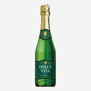 Винный напиток Dolce Vita газированный белый полусухой 750 мл