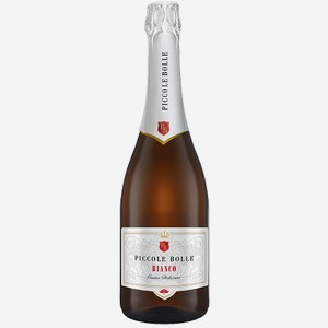 Напиток слабоалкогольный газированный Piccole Bolle Bianco 7.5% 0.75 л