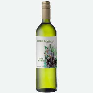 Вино Polo Pampa Chenin-Chardonnay белое сухое 0,75л 12%