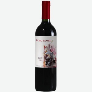 Вино Los Haroldos Polo Pampa Malbec-Syrah красное сухое 750 мл