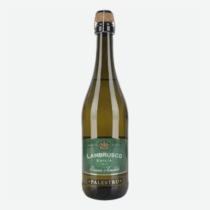 Вино игристое Palestro Emilia Lambrusco белое полусладкое 750 мл