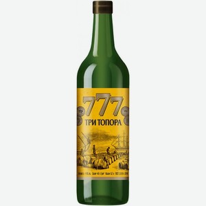Вино Три Топора фруктовое белое полусладкое 700 мл