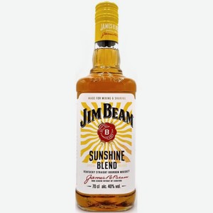 Виски ДЖИМ БИМ САНШАЙН Blend Whiskey Kentucky Straight 0.7л