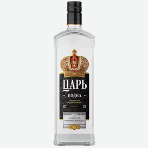 Водка Царь 40% 0,5л, 0,5