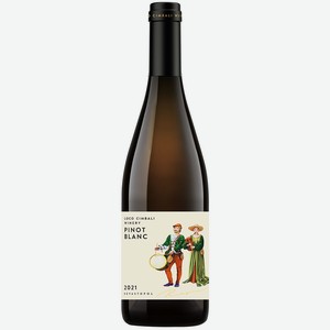 Вино тихое белое сухое Loco Cimbali Pinot Blanc 2021 0.75 л