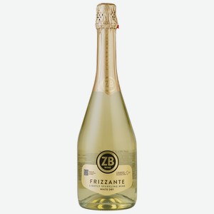 Вино игристое белое сухое ZB Frizzante White Dry 0.75 л