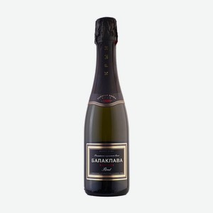 Вино игристое белое брют «Балаклава» RESERVE WHITE 0,375л 0.375 л