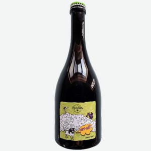 Вино игристое розовое брют жемчужное Гусев «ПЕТ-НАТ» Пино Нуар 0.75 л