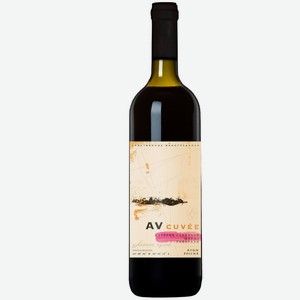 Вино тихое красное сухое ЗГУ Крым Alma Valley АВ КЮВЕ КАБЕРНЕ СОВИНЬОН МЕРЛО САПЕРАВИ 0.75 л