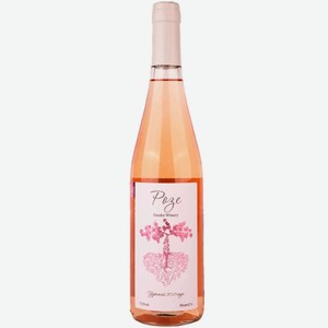 Вино тихое розовое сухое ЗГУ Кубань Gunko Winery РОЗЕ 2021 0.75 л