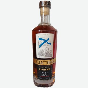 Коньяк марочный старый АДМИРАЛЫ Х.О. 40% 0,5л 0.5 л