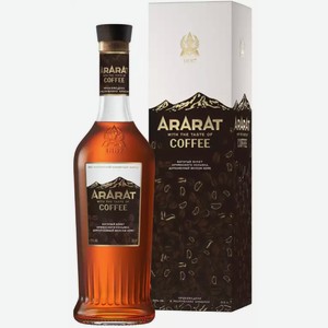 Спиртной напиток на основе коньяка АРАРАТ СО ВКУСОМ КОФЕ 30% П/УП. 0,5Л, 0,5