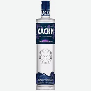 Водка особая ХАСКИ СЕВЕРНАЯ СМОРОДИНА 38% 0,5Л, 0,5