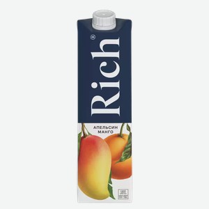 Нектар Rich Апельсин-манго 1л, 1