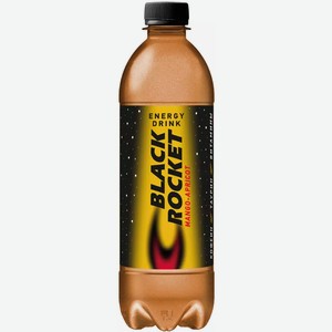 Энергетический напиток BLACK ROCKET МАНГО-АБРИКОС ПЭТ 0,5Л, 0,5