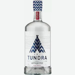 Водка Тундра Аутентик. Водка Крайнего Севера 40% 0,25л, 0,25
