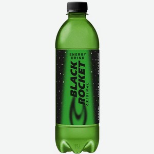 Энергетический напиток BLACK ROCKET ORIGINAL ПЭТ 0,5Л, 0,5