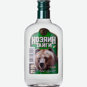 Водка особая ХОЗЯИН ТАЙГИ 40% 0,25Л, 0,25