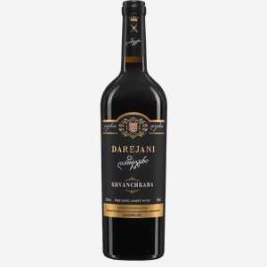 Вино географ. ДАРЕДЖАНИ ХВАНЧКАРА 10-15% КР. П/СЛ. 0,75Л, 0,75