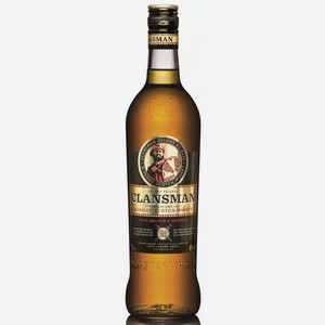 Виски шотландский купажированный КЛАНСМЭН 40% 0,7Л, 0,7