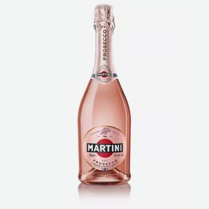 Вино игристое МАРТИНИ ПРОСЕККО РОЗЕ 11,5% РОЗ. СУХ. 0,75Л, 0,75