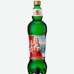 Пиво Рижское Фирменное Светл. Фильтр. Пастер. Пэт 1,25л, 1,25