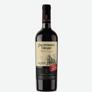 Вино Ласточкино Гнездо Каберне Бастардо Прем. 10-12% Кр. Сух. 1,5л, 1,5