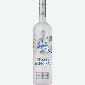Водка Белая Березка 40% 1л, 1