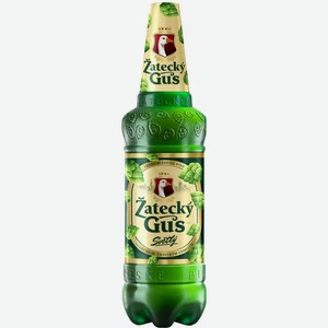 Пиво Zatecky Gus Светл. Фильтр. Пастер. Пэт 1,35л, 1,35
