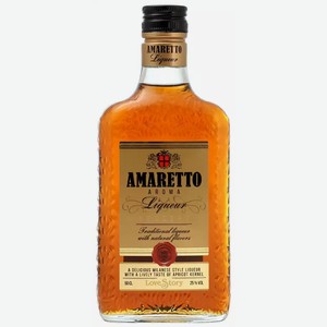 Ликер десертный ИСТОРИЯ ЛЮБВИ АМАРЕТТО 25% 0,5Л, 0,5