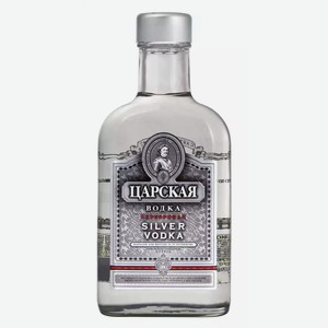 Водка Царская Серебряная 40% Фл. 0,25л, 0,25