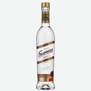 Водка Беленькая Золотая На Спирте Альфа 40% 0,5л, 0,5