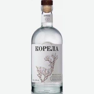 Водка Корела 40% 0,5л, 0,5