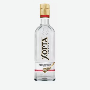 Водка Хорта Абсолютная 38% 0,5л, 0,5