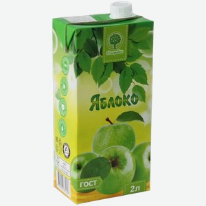 Нектар Плодовое Яблочный 2л, 2