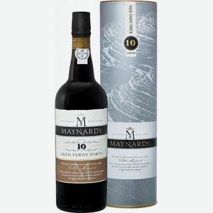 Вино  Мейнардс  Тони Порто 10 лет, в тубе, 750 мл, Портвейн, Сладкое