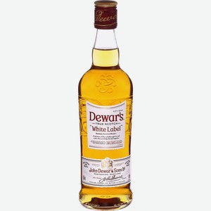 Купажированный шотландский виски Dewar s White Label 500 мл