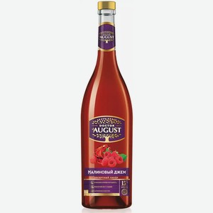 Ликер десертный ДОКТОР АВГУСТ МАЛИНОВЫЙ ДЖЕМ 15% 0,5Л, 0,5