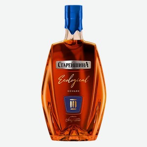 Коньяк Старейшина 3 Года 40% 0,5л, 0,5