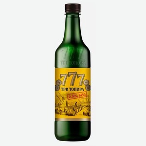 Алкогольная продукция плодовая ТРИ ТОПОРА 14% БЕЛ. П/СЛ. ПЭТ 0,7Л, 0,7