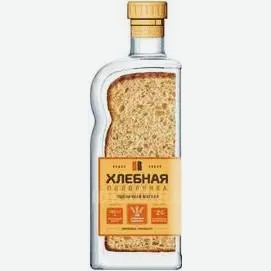 Водка Хлебная Половинка Пшеничная Мягкая 40% 0,45л, 0,45