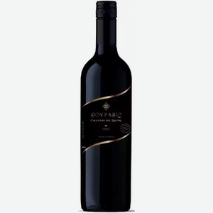 Вино сортовое ДОН ПАБЛО КАВАЛЕР ДЕЛЬ ЛАВОРО МЕРЛО 8,5-15% КР. СУХ. 0,75Л, 0,75