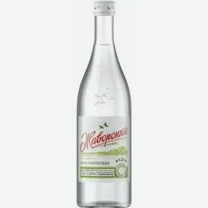 Водка Жаворонки Классическая 40% 0,5л, 0,5