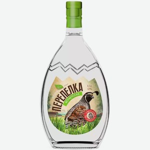 Водка особая ПЕРЕПЕЛКА ФЕРМЕРСКАЯ 40% 0,5Л, 0,5