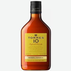 Бренди Торрес Гран Резерва 10 Лет 38% 0,2л, 0,2