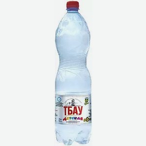 Минеральная питьевая столовая вода ТБАУ ДЕТСКАЯ НЕГАЗ. ПЭТ 1,5Л, 1,5