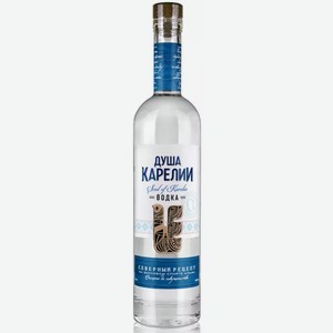 Водка Душа Карелии 40% 0,5л, 0,5