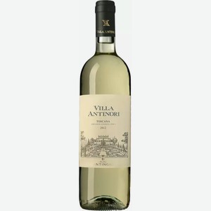 Вино ординарное ВИЛЛА АНТИНОРИ БЬЯНКО ТОСКАНА ИГТ 11,5-14% БЕЛ. СУХ. 0,75Л, 0,75